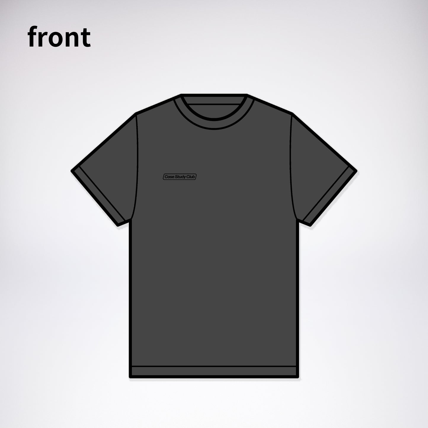 Case Study Club Short sleeve T-shirt